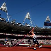 SET TO RETURN: Kyron Duke in action at the Paralympics in London, the venue for next year's IPC World Championships