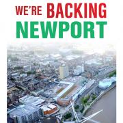 Download your poster to show you're backing Newport