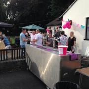 The St David's Hospice Care event at the Ponthir House Inn