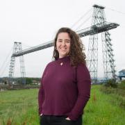 South Wales Argus reporter Estel Farell-Roig is abseiling from the Newport Transporter Bridge in aid of the 125 Appeal for St David's Hospice Care