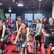 Nuffield Health Club in Cwmbran hosted a 12.5 hour spinathon to raise money for our 125 Appeal.