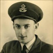 DECORATED: John Horton during his time with the RAF