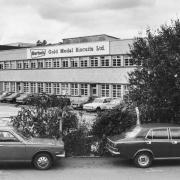 Burtons biscuits factory in Cwmbran in 1983