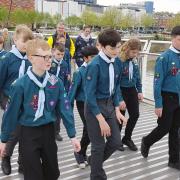 Scouts will parade in Newport on Sunday