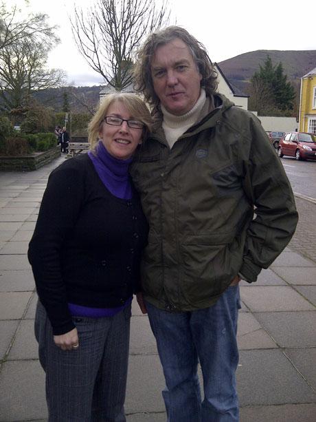 Top Gear were in Abergavenny filming yesterday (Wednesday 18th January). These pictures were sent in by readers dodging Jeremy Clarkson, Richard Hammond and James May as they raced around the town on mobility scooters. 