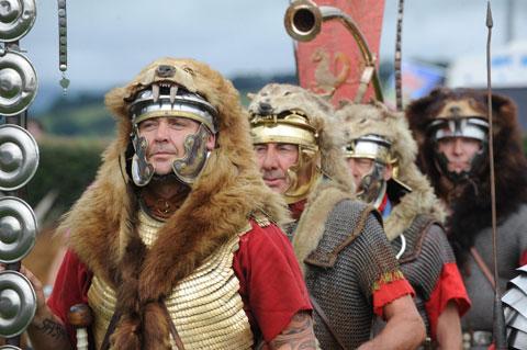 Romans return to Caerleon