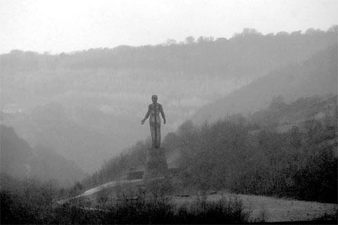 WATCHING OVER US: The Guardian of the Valley at Six Bells WL_10737 Picture: MARK LEWIS