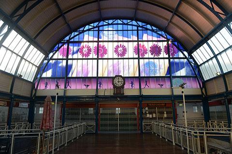 READER PIC: 03.12.13: A TOUCH OF GLASS: Upstairs in Newport Market Pic: MICHAEL EDEN