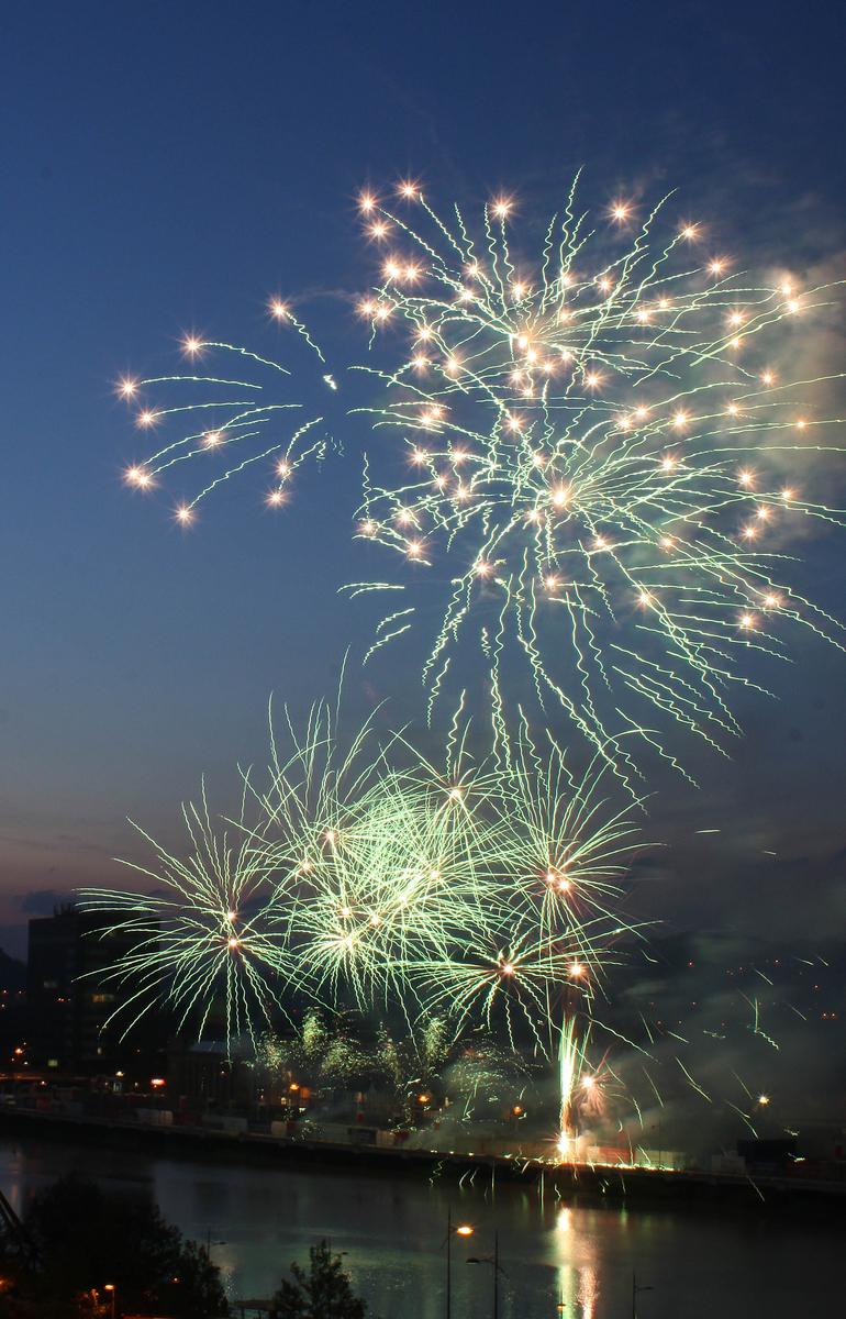 Big Splash 2014 fireworks (Photo by Ryan Hiscott/RHP Photography) 