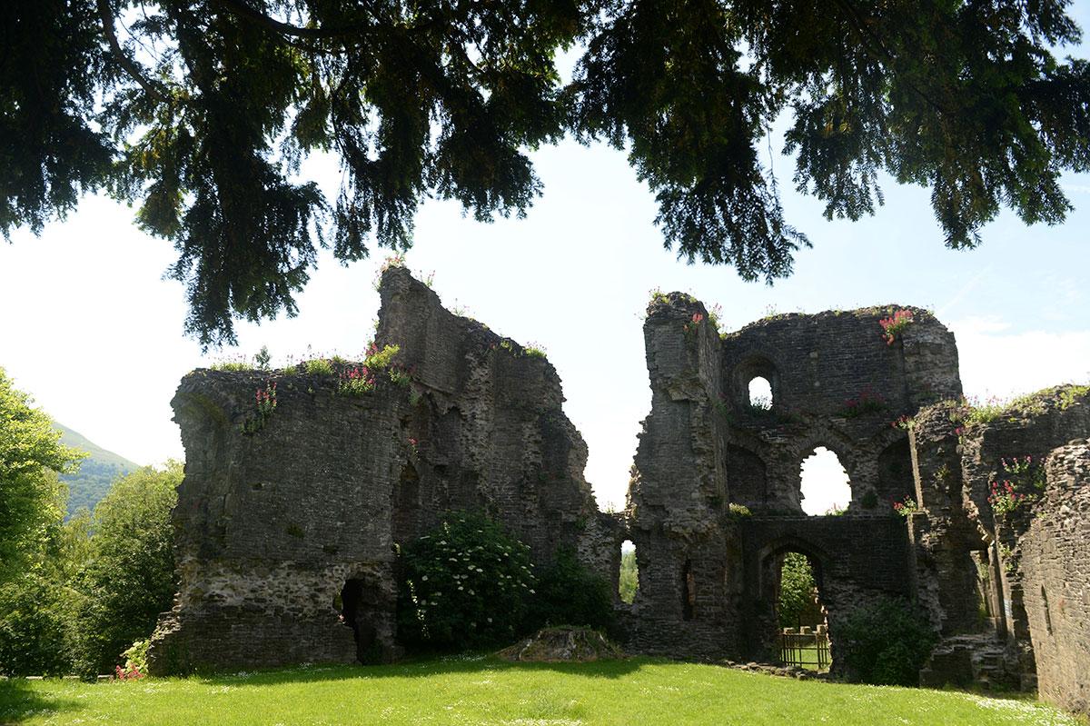 @southwalesargus PIC OF THE DAY: Abergavenny castle Pic: MICHAEL EDEN