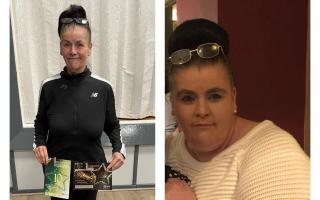 Louise Jones has lost more than 10st in two years in memory of her beloved mother