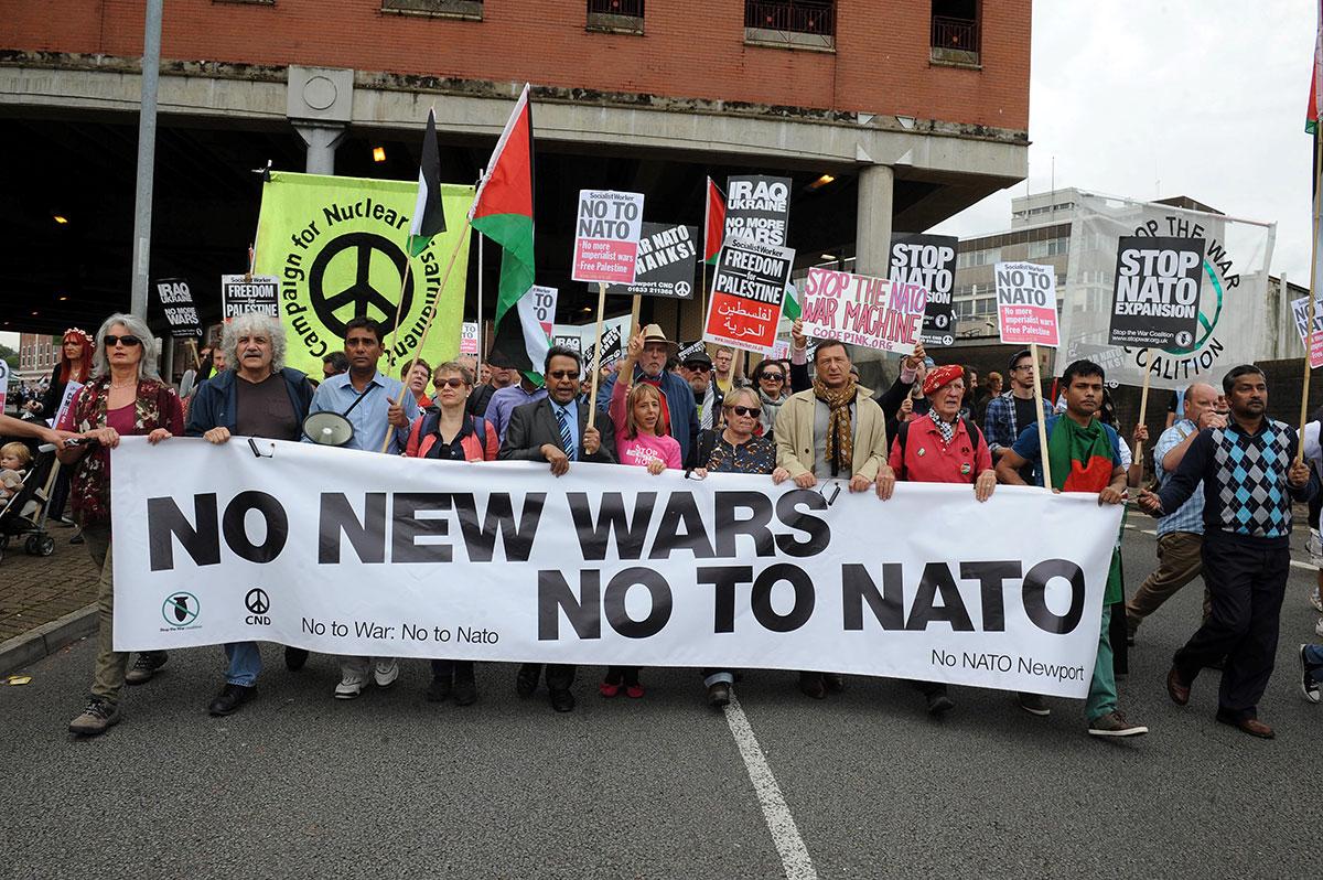 Anti Nato protests
