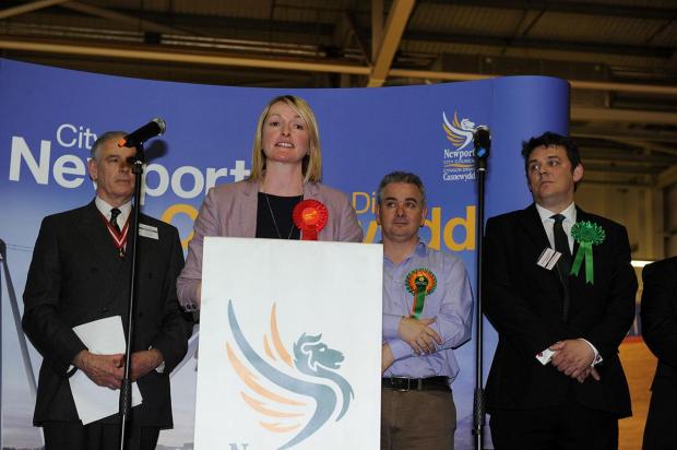 ELECTION 2015: Labour's Jess Morden scores Newport East hat-trick