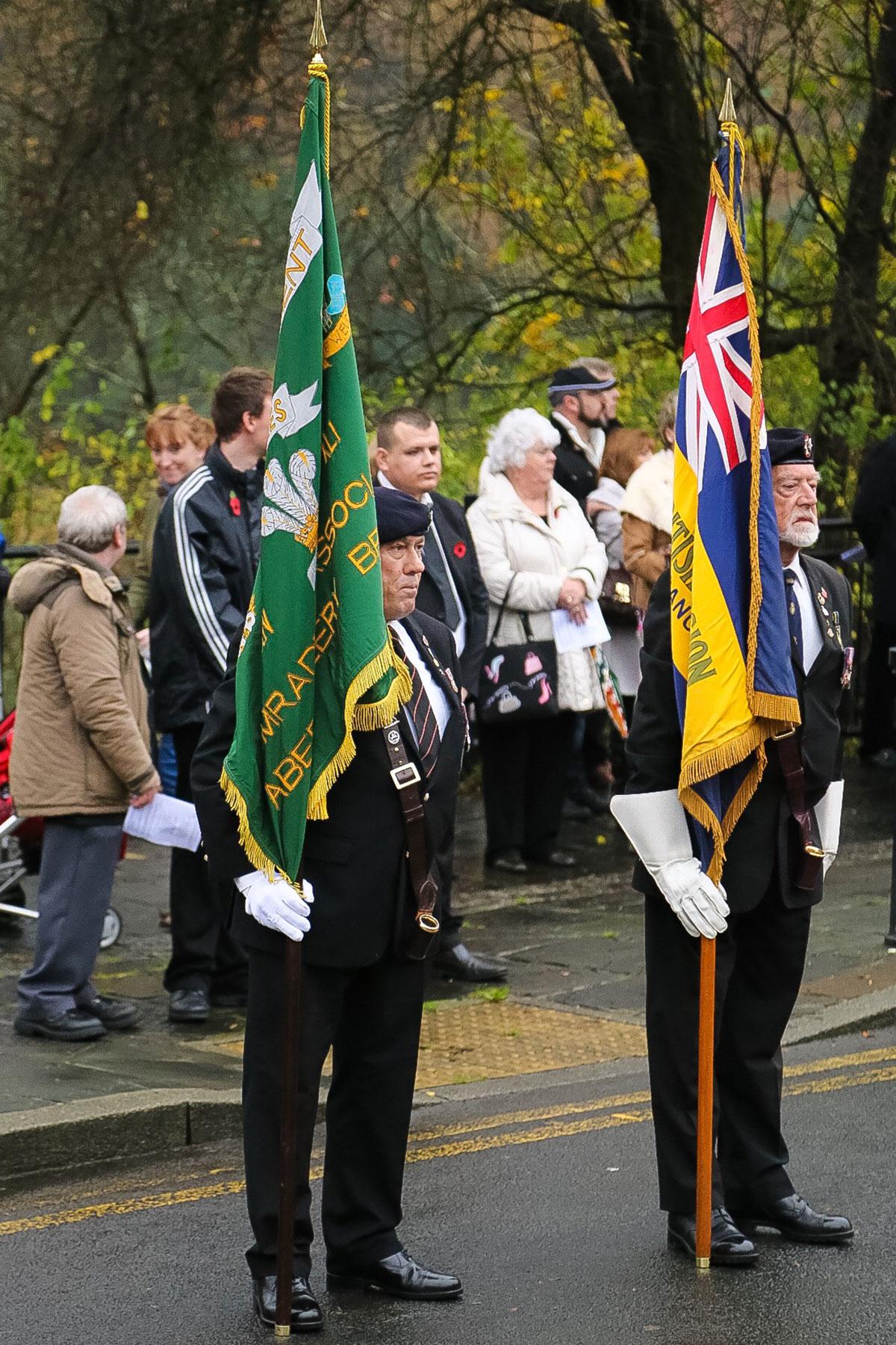 Abertillery Remembrance parade by Huw Rosser