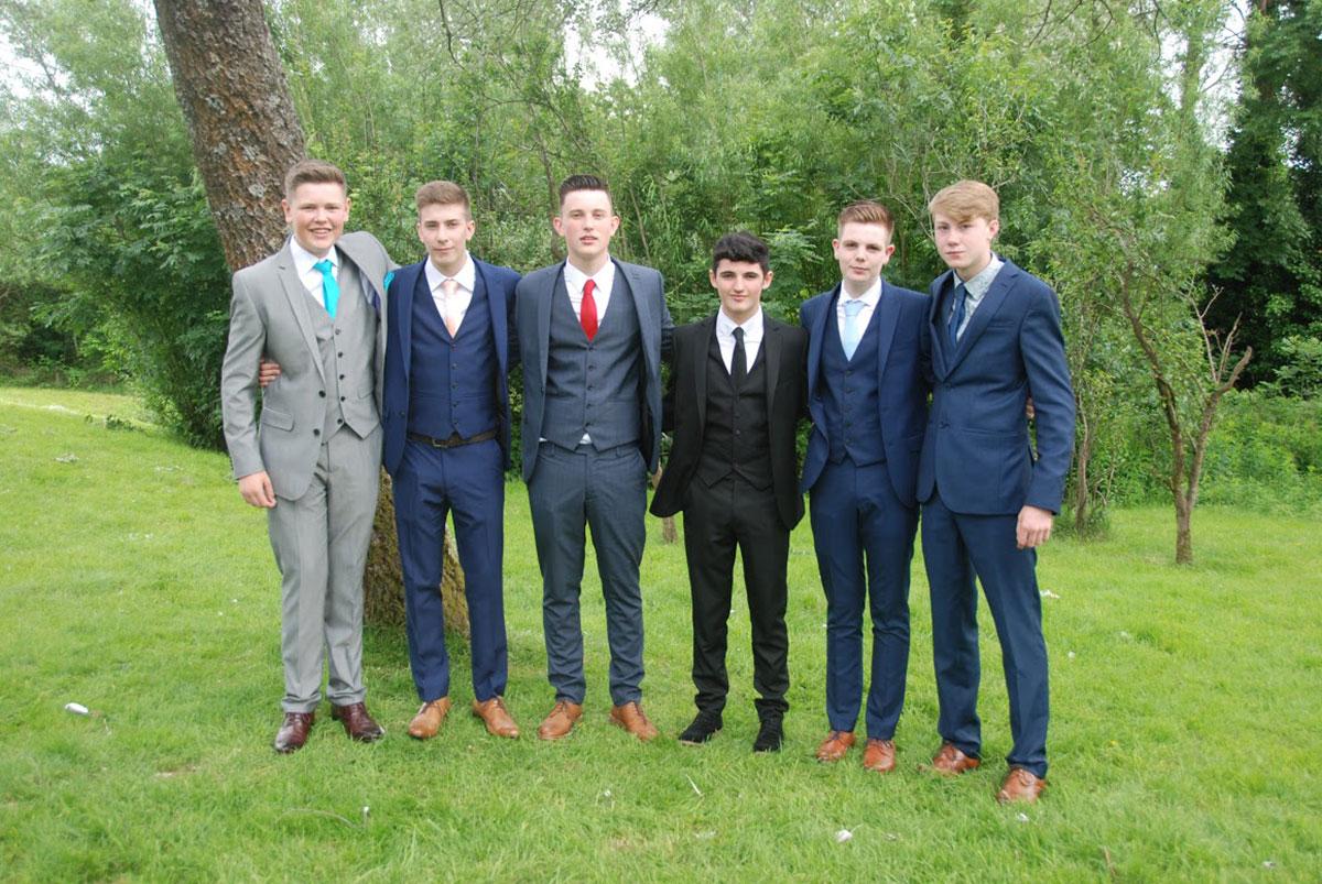 Blackwood: Cameron Wilkes, Aaron Spacey, Tomas Hudspeth, Evan Phillips, Ewan Johnson and Taine Luther