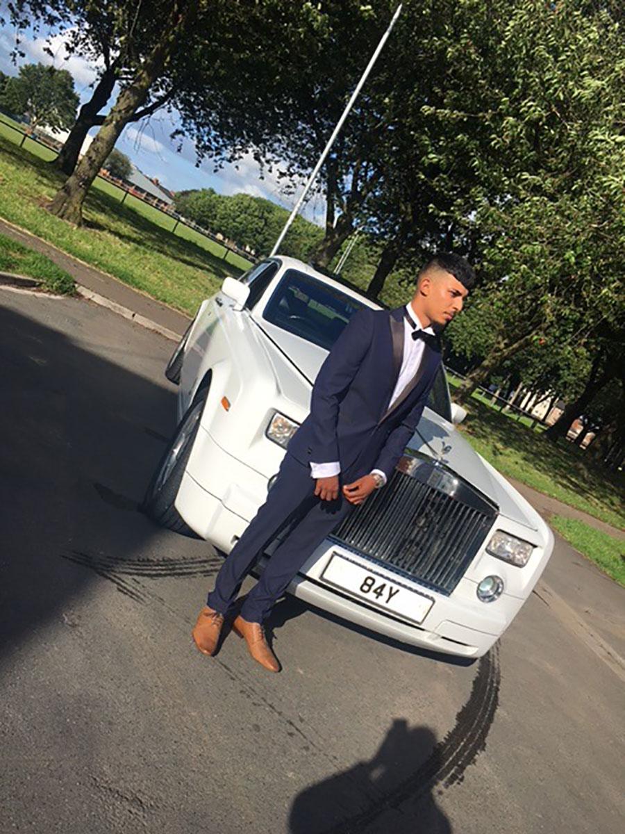 Llanwern: Muntazir Ali who arrived in a very expensive Rolls Royce