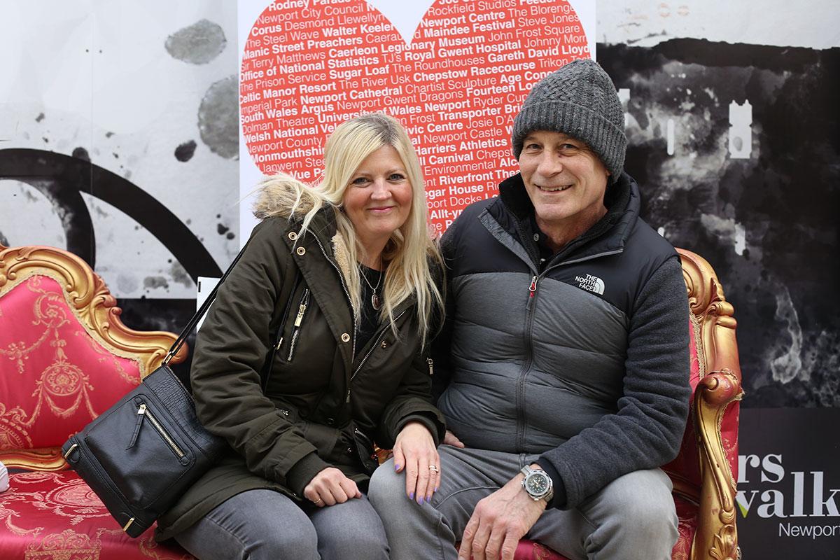 ANNIVERSARY: Dee and Ron Pearce, of Kier Hardie Drive
Newport