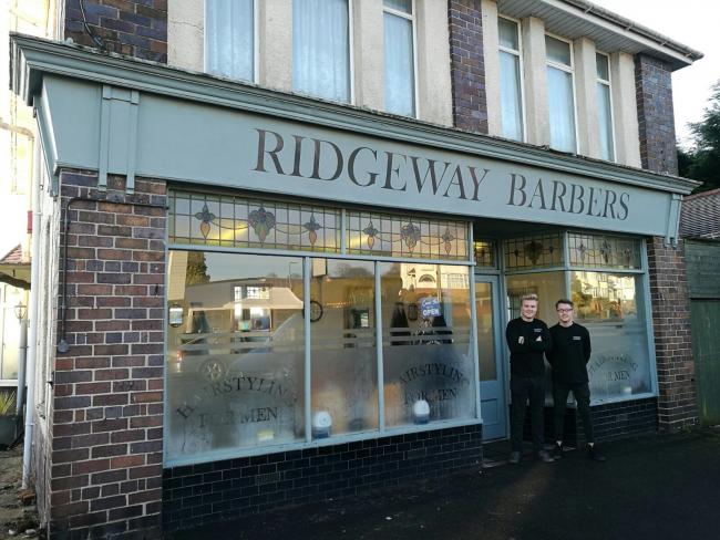 Young businessmen aim to be cut above the rest after taking over barber shop