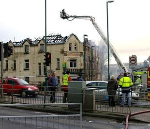 County Hotel blaze, Ebbw Vale