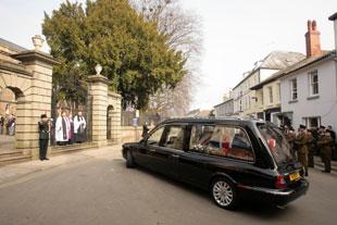 Rifleman Jamie Gunn's Funeral