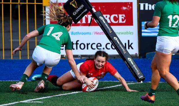 RAPID: Jasmine Joyce is among the first 12 Wales players to sign professional contracts