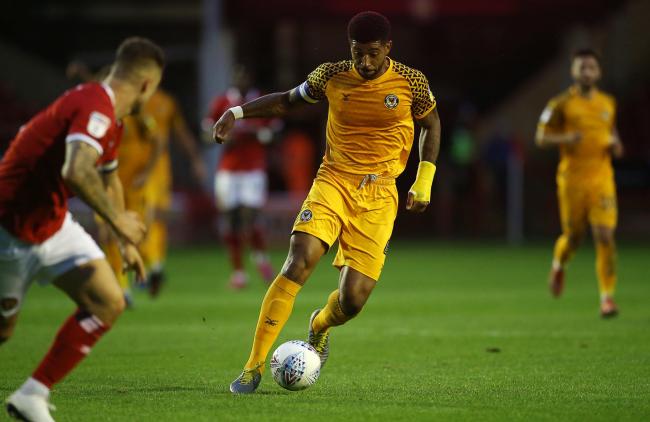 DOUBT: Newport County captain Joss Labadie is struggling with a hamstring strain. Pictures: Huw Evans Agency
