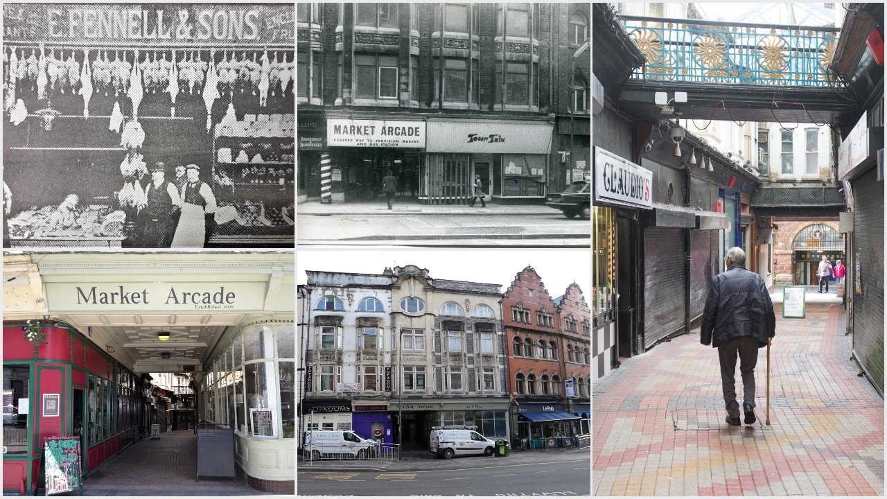 Market Arcade in Newport in pictures, as restoration beckons South Wales Argus bild