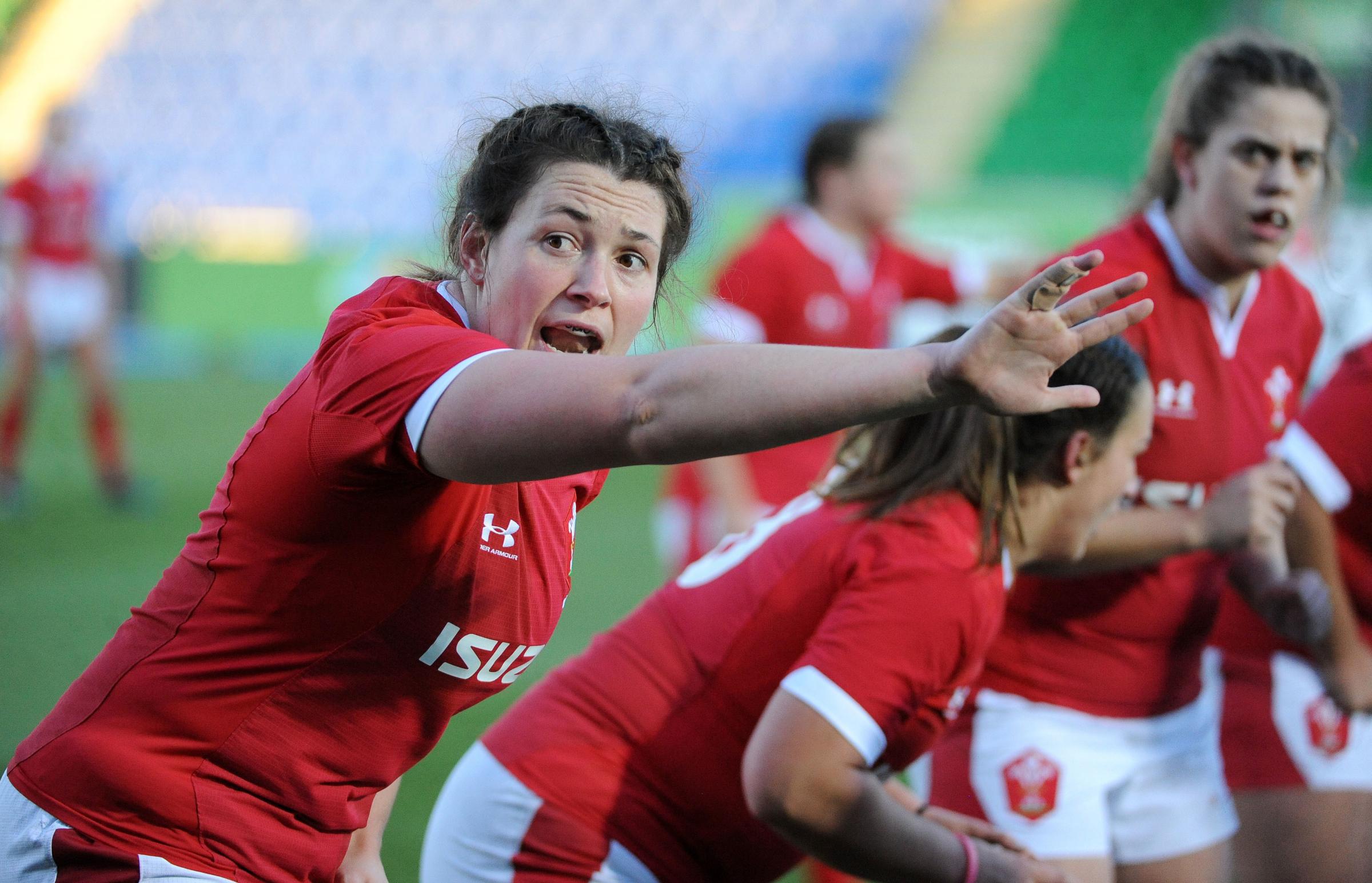 17.11.19 - Scotland Women v Wales Women - ..Cerys Hale of Wales.