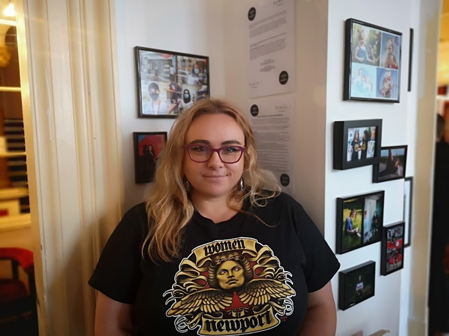Kamila Jarczak, who did the Women of Newport photography project.