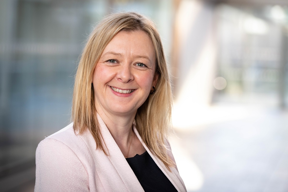 Jayne Bryant AM at the Senedd, Cardiff Bay 14th February 2019.