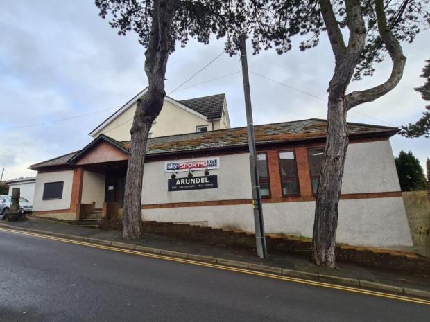 South Wales Argus: The Arundel Club in Blaenavon is going up for auction. Picture: Paul Fosh Auctions