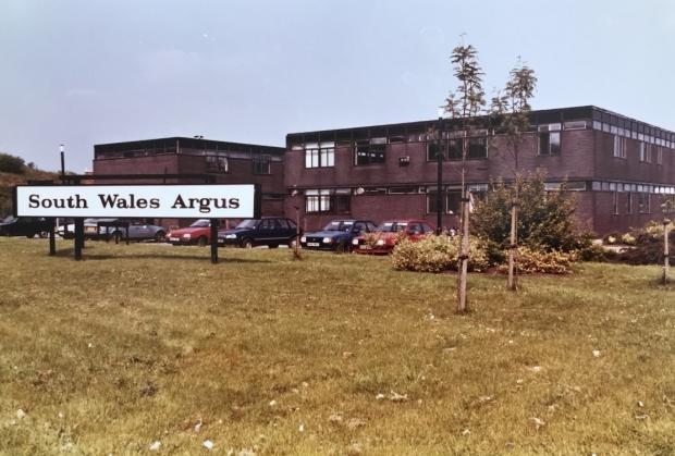 South Wales Argus: The South Wales Argus office, Cardiff Road, Newport