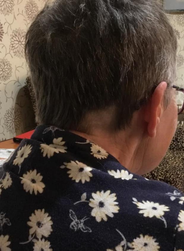 South Wales Argus: Picture: Gill Hollister. “Lockdown reality. During the first home lockdown, I had Covid Buzz Cut. I did the front Dave Bowls Hollister tidied up (or so I thought??) the back ?????????? He’s not looking to retrain as a hairdresser any time soon