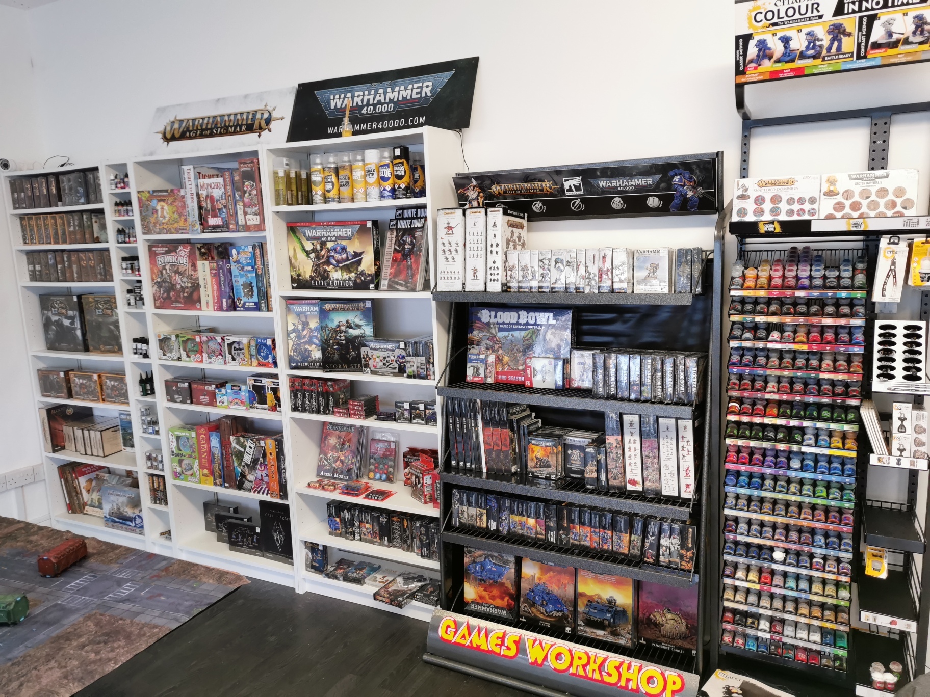 The inside of the new Dukes Gaming store on George Street in Pontypool. Picture: Dukes Gaming.