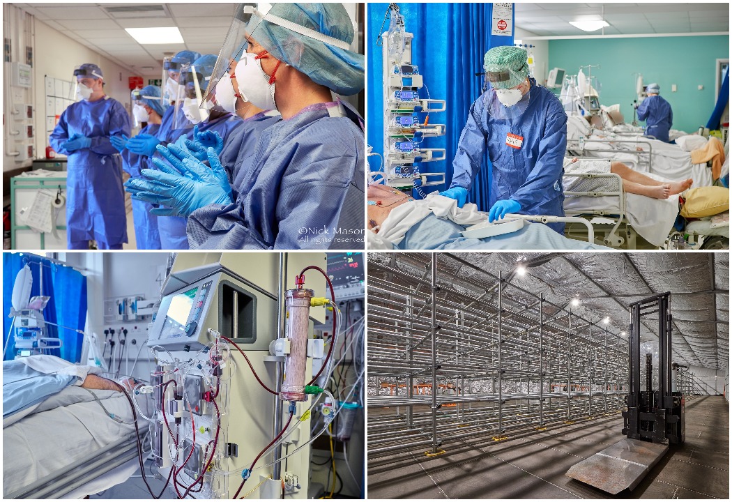 Coronavirus: Award for ICU photos in Royal Gwent, Newport - Vimarsana News
