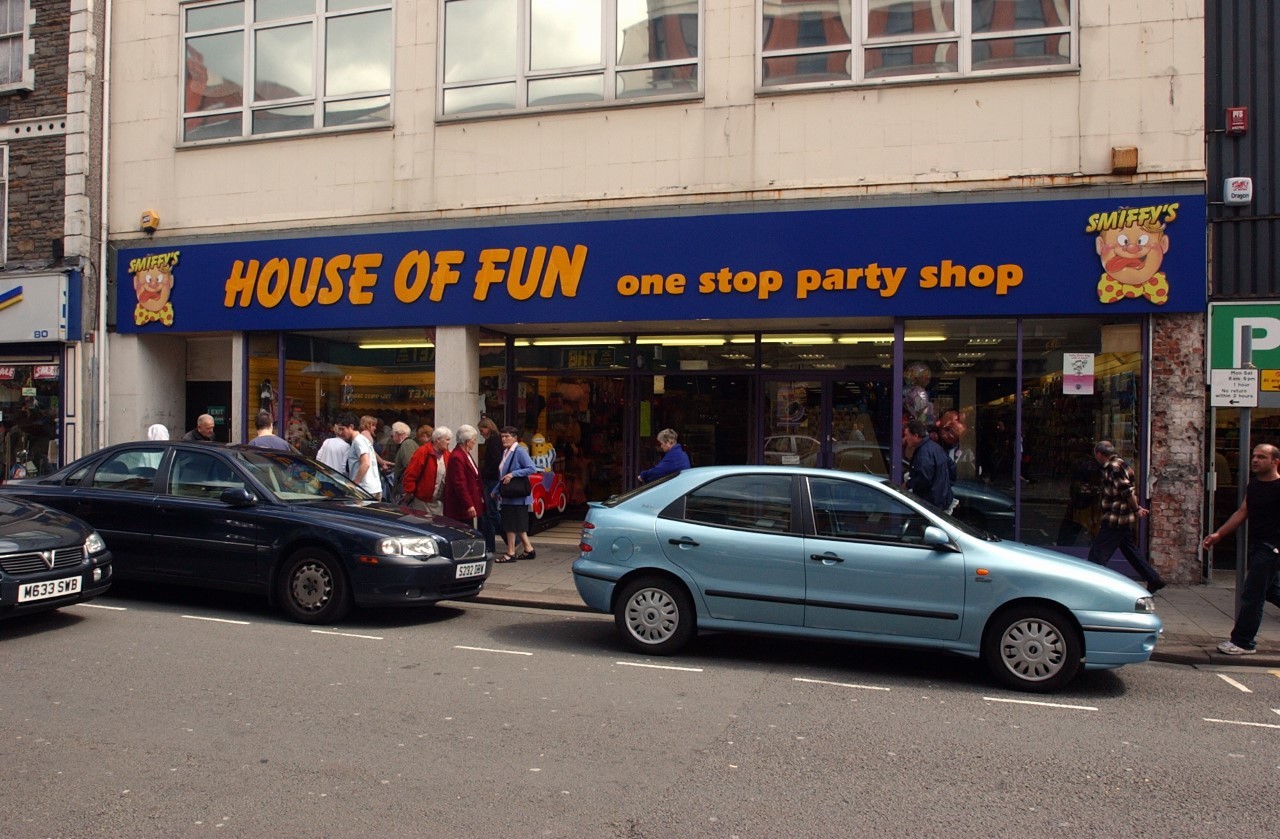PARTY: House of Fun sold all you needed for a great party and was located at the St Pauls end of Commercial Street, Newport
