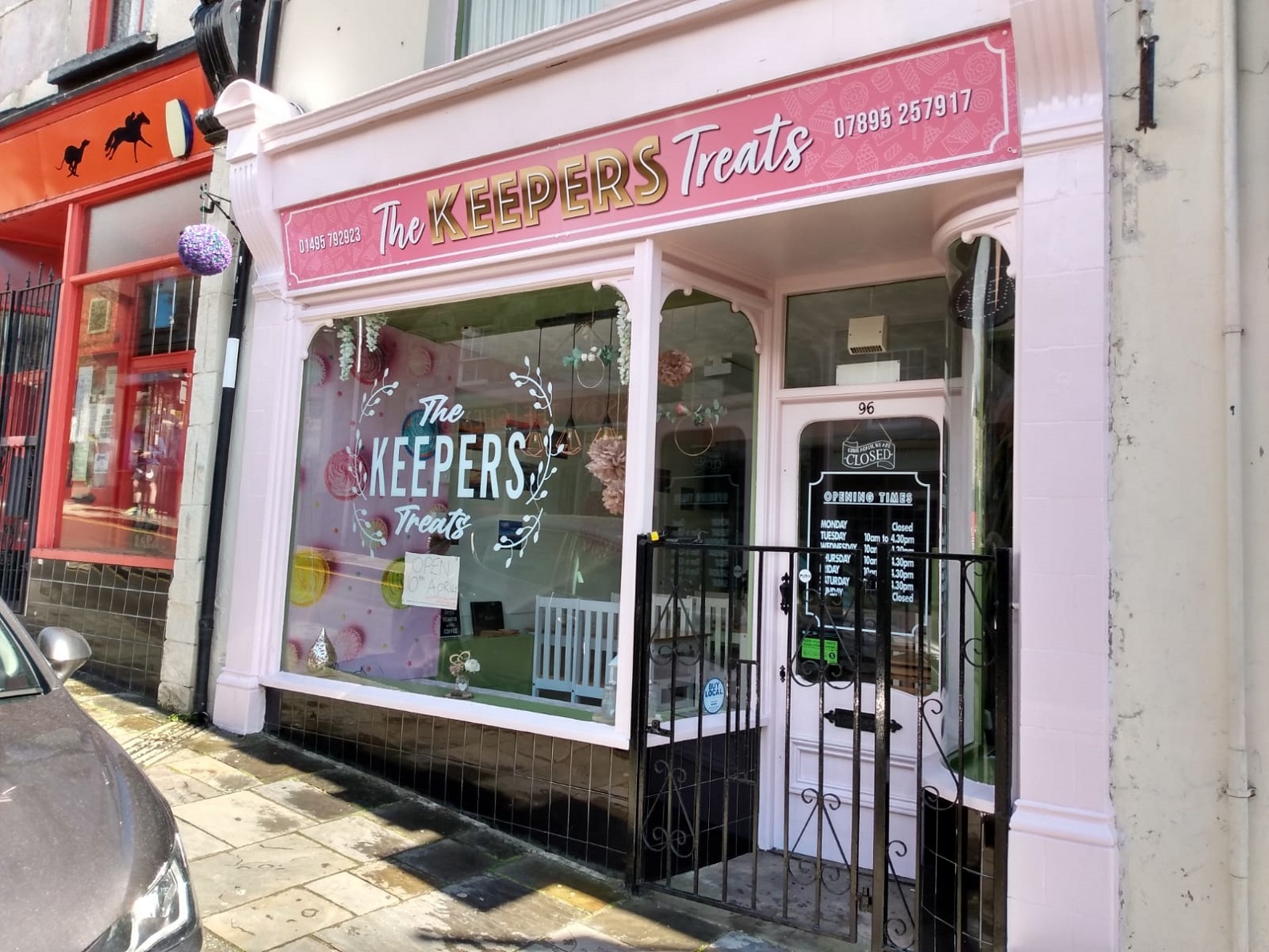 The Keepers Treats, which is set to reopen after recently rebranding.