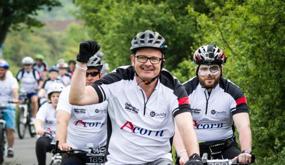 South Wales Argus: Having fun on the ride in 2017 South Wales Argus: Having fun on the ride in 2017