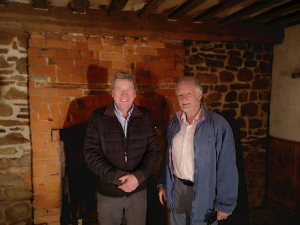 South Wales Argus: Clive Jones (left) and Prof Ken Wann