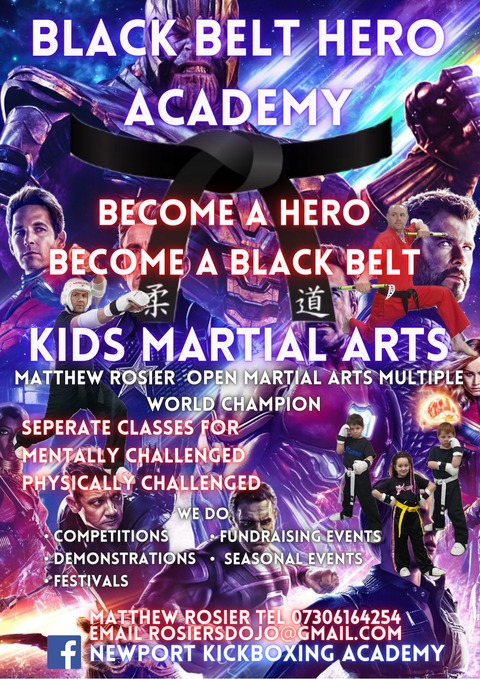 Newport Kickboxing Academy flyer