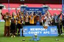FLASHBACK: Newport County celebrate promotion after victory over Wrexham at Wembley in 2013