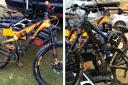 The two bikes were stolen from Magor 