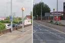 The speed cameras on Newport Road in Cardiff. Picture: Google Street View.