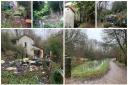 Lock Cottage:  The secluded property, on the Monmouthshire and Brecon canal, is being sold by Paul Fosh Auctions