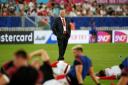 BOSS: Wales head coach Warren Gatland before the clash with Fiji