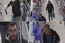 Men caught shoplifting in Abergavenny, Tesco