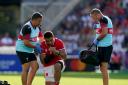 BLOW: Taulupe Faletau broke his arm for Wales