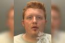 Jay Jones, 23, rammed police cars at Tesco in Ystrad Mynach in front of horrified shoppers trying to escape.