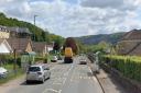 General view of a bus stop in Ynysddu. Credit: Google