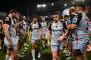 DESPAIR: The Dragons after their hammering by the Sharks